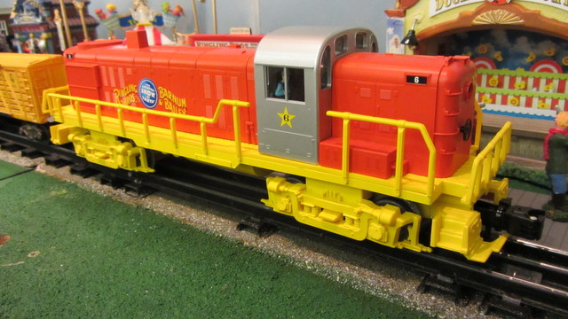 Getting ready to pull the circus train.